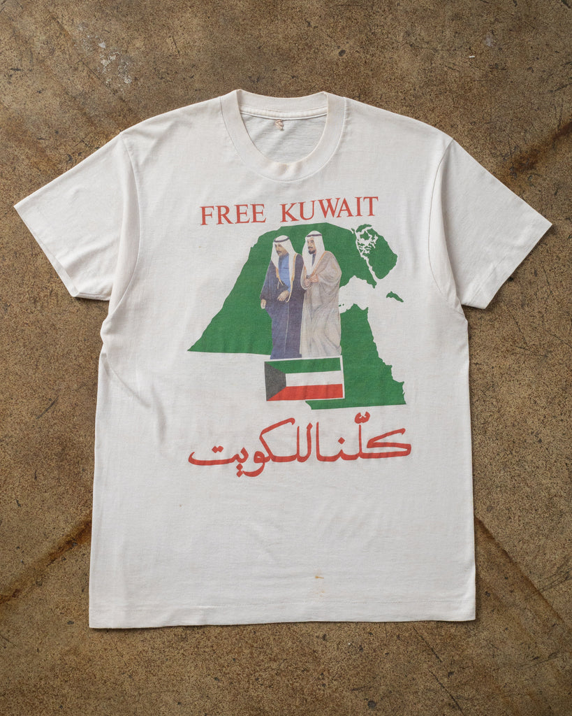 Single "Free Kuwait" Tee - 1980s