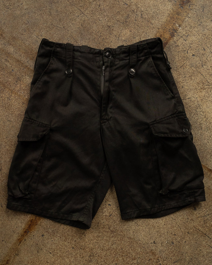 Over-Dyed Military Cargo Shorts - 1990s FRONT PHOTO
