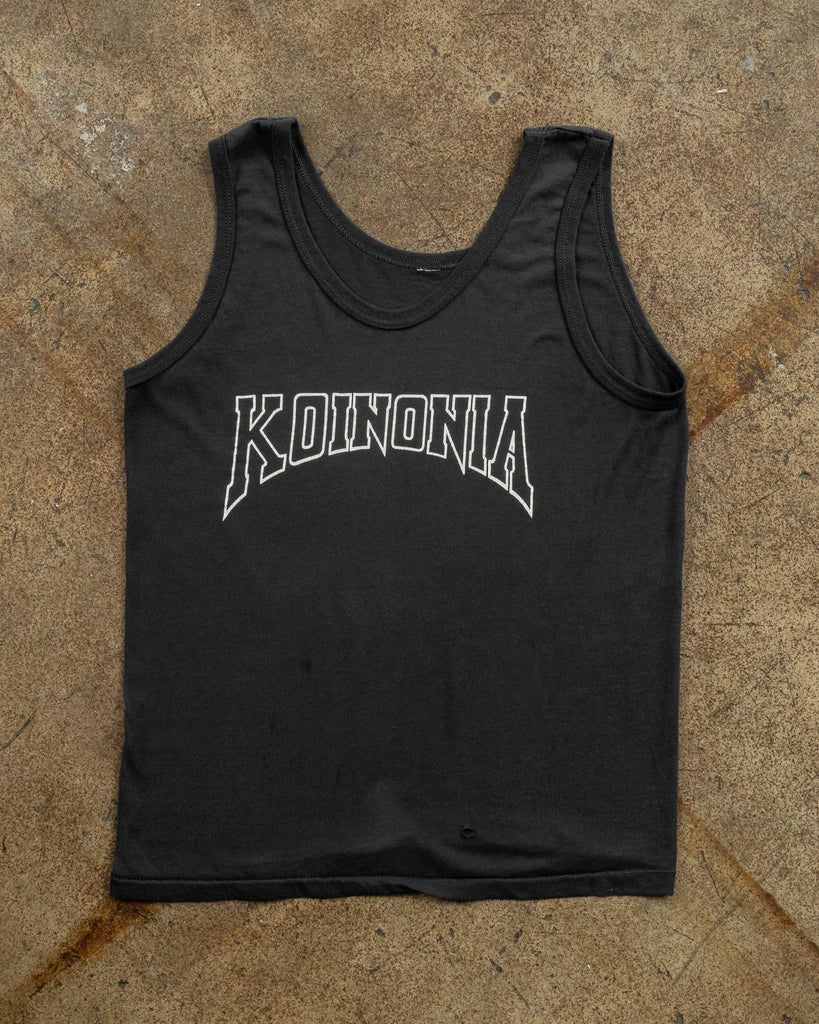 Single Stitched "Koinonia" Tank Top - 1990s FRONT TOP