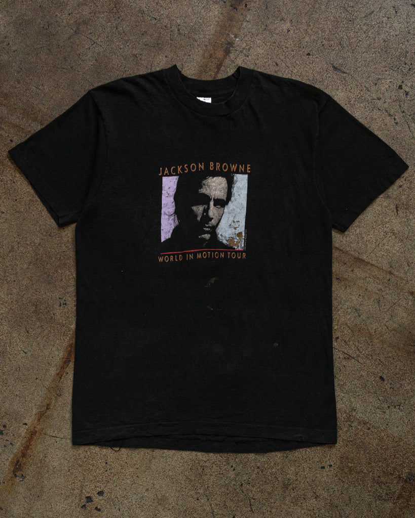 Single Stitched "Jackson Browne" Tee - 1990s FRONT PHOTO