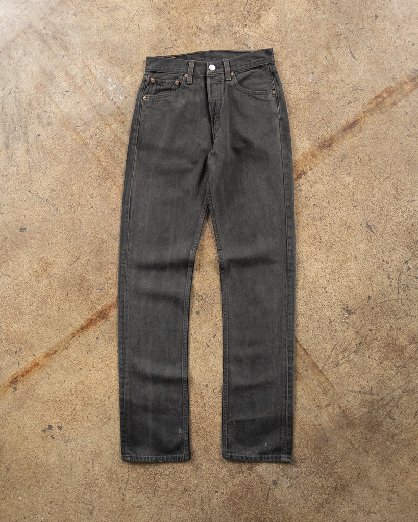Levi's 501 Faded Black Jeans - 1990s 