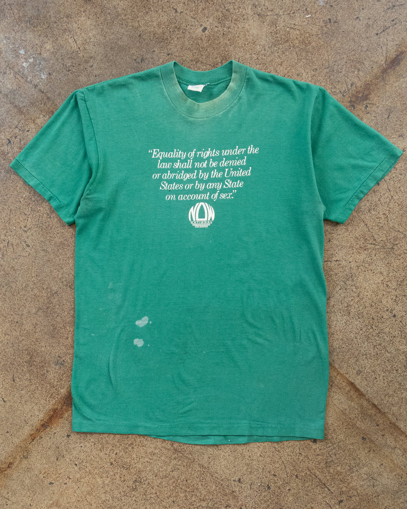 Single Stitched "Equality of Rights" Tee - 1970s FRONT PHOTO