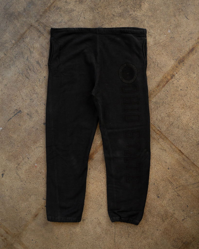 Champion Over-Dyed "Ohio State" Sweatpants - 1990s